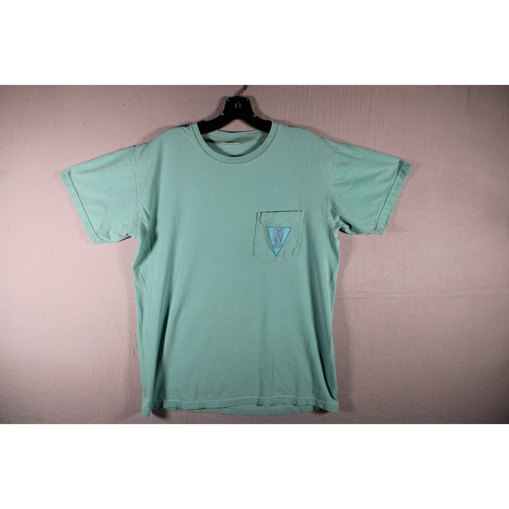 Comfort Colors Frost Bites Seaside Florida Pocket T-Shirt Men’s XL Mint Green